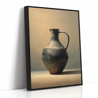 Ancient Vessel Rests In Golden Light