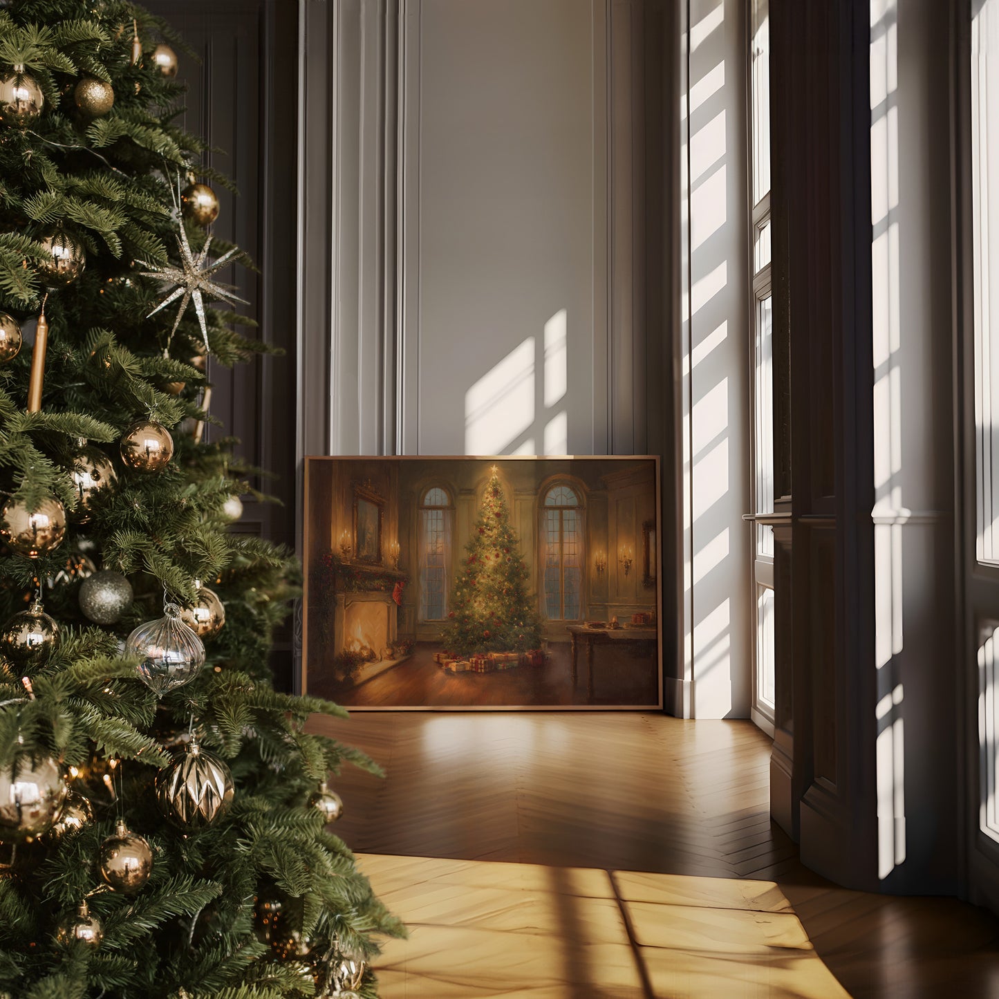 Candlelight Warms The Manor's Heart