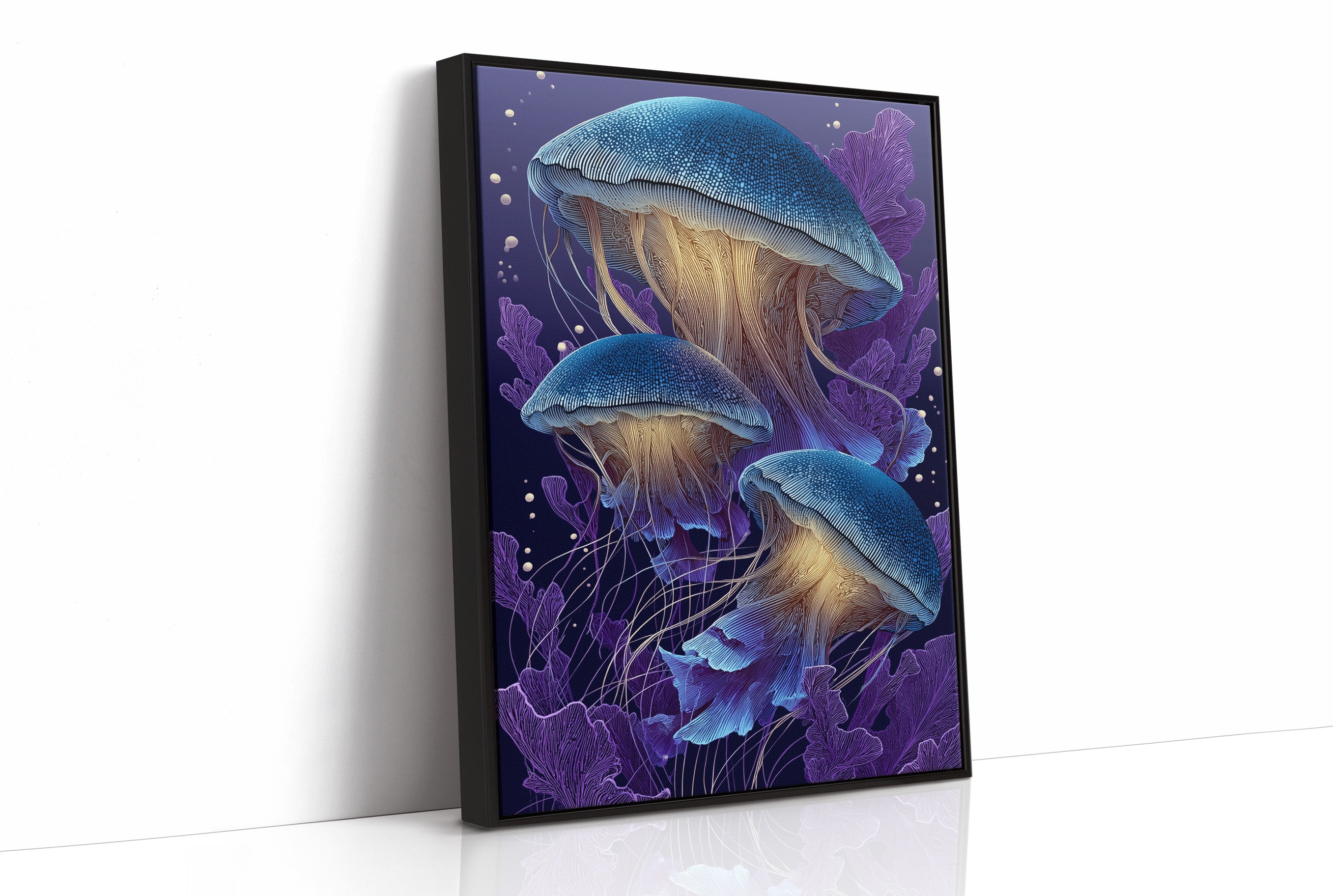 Trio in the Violet Deep