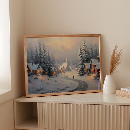 A Path Through Winter's Embrace