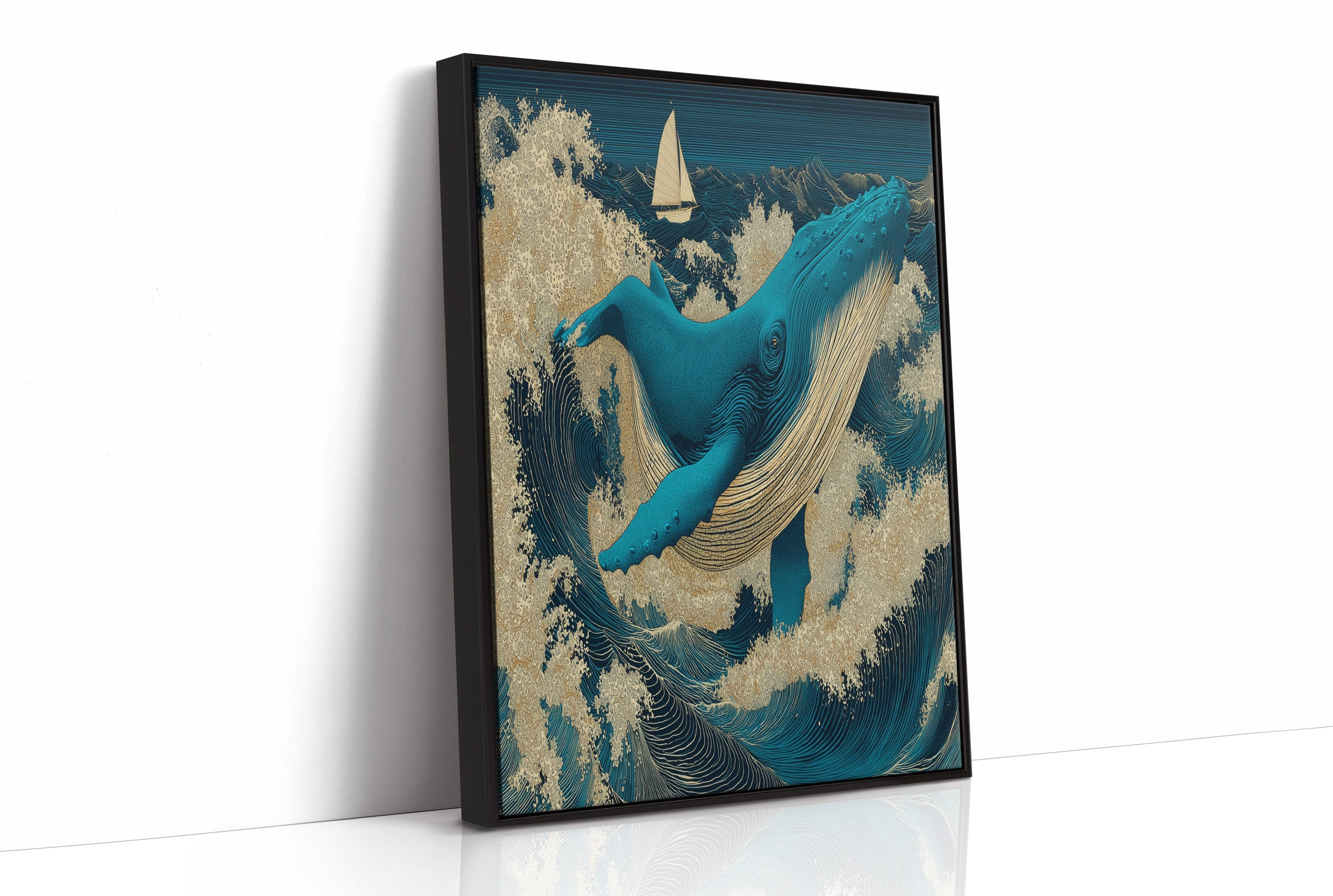 Great Wave, Greater Whale