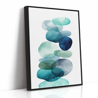 Ocean Stones Float Through Morning