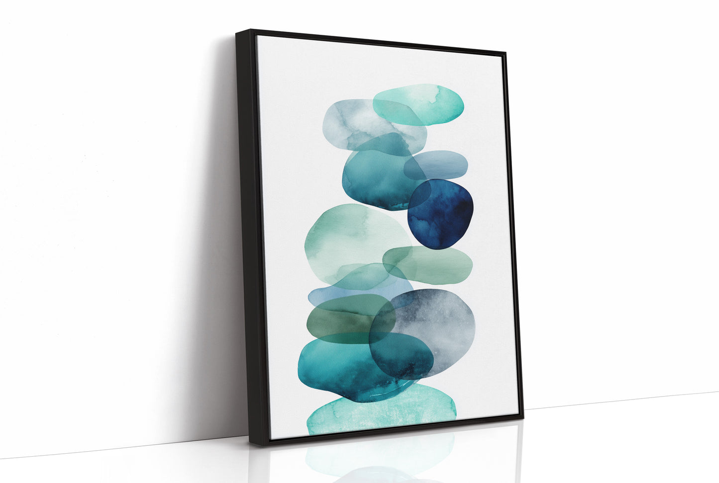 Ocean Stones Float Through Morning