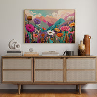 Mountain Meadows Bloom In Candy Colors