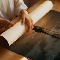 Dragonfly Pauses In Amber Light