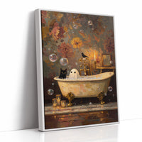 Midnight Soak With Spectral Friend