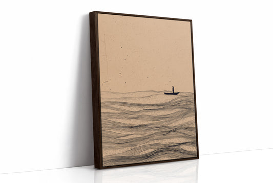 Solitary Voyage Through Endless Tides