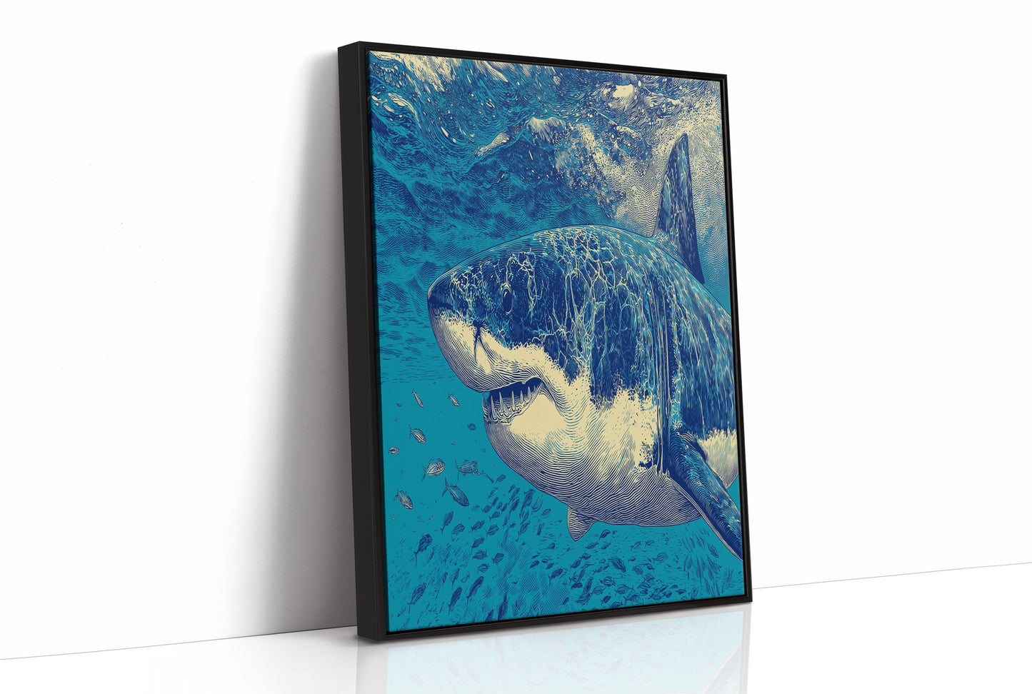 Great White at the Surface