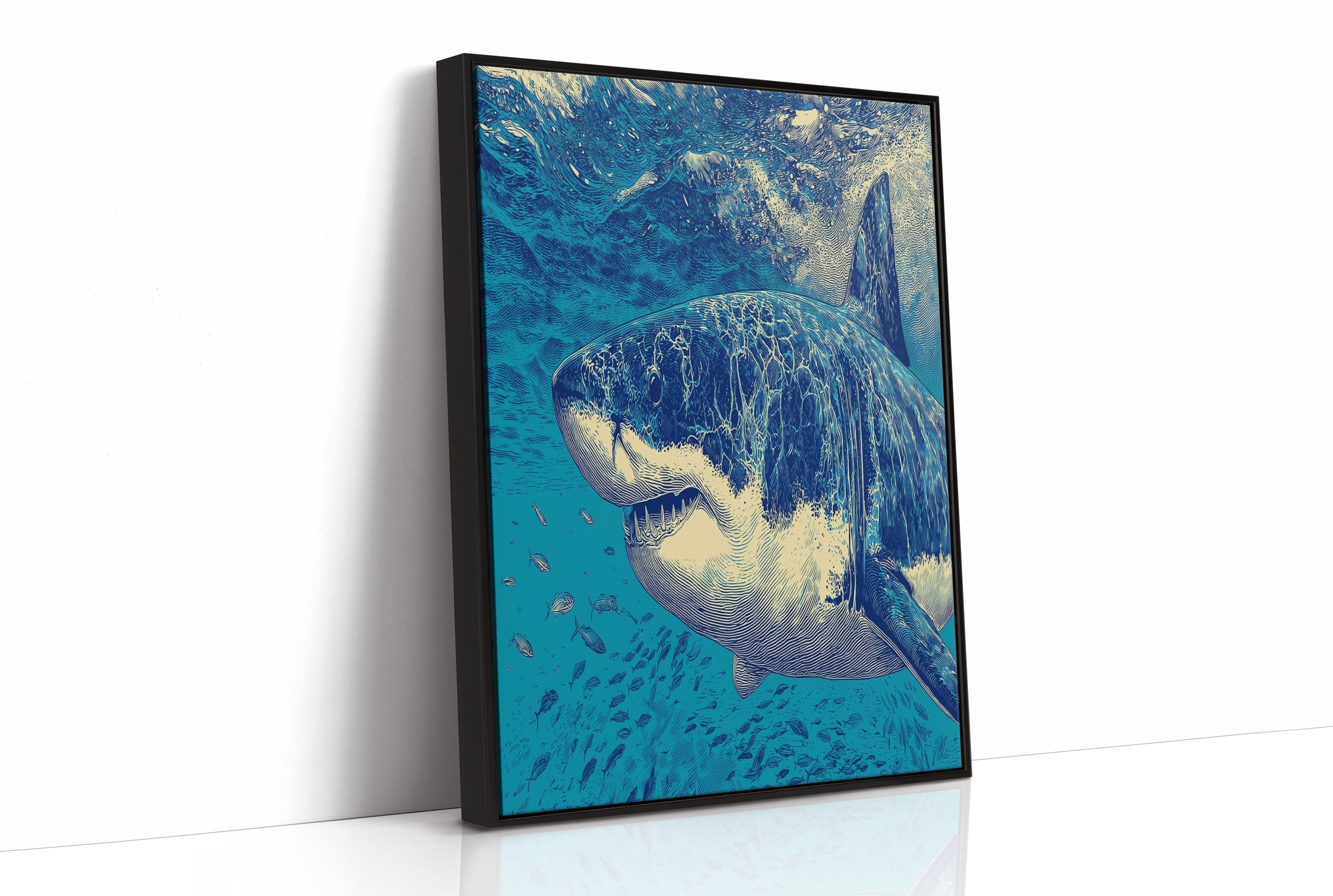 Great White at the Surface