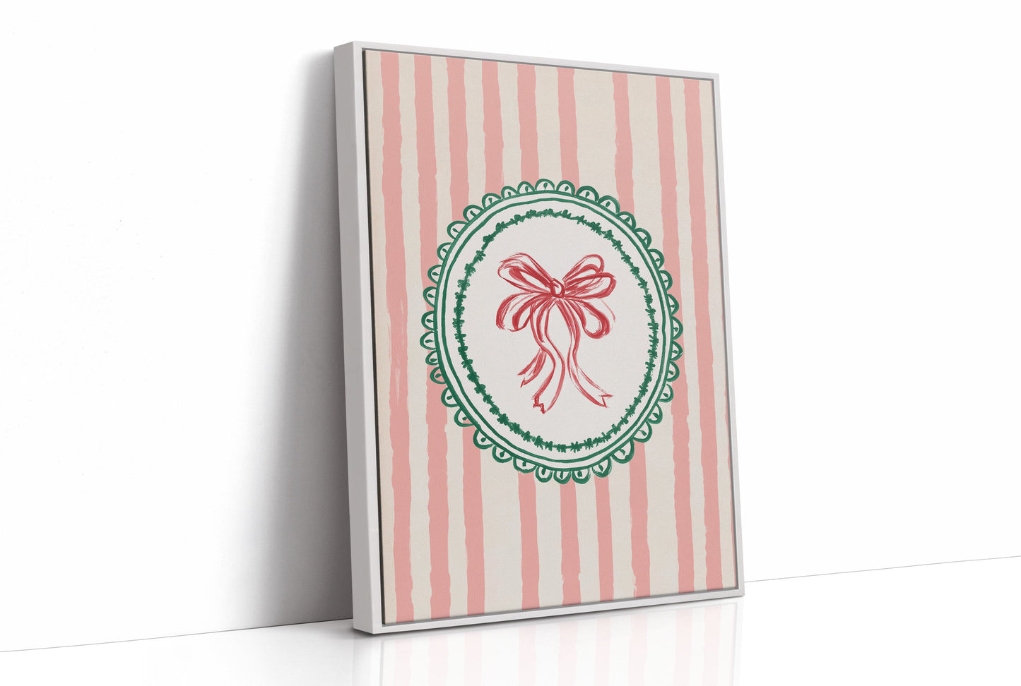 Sweet Bows And Candy Stripes