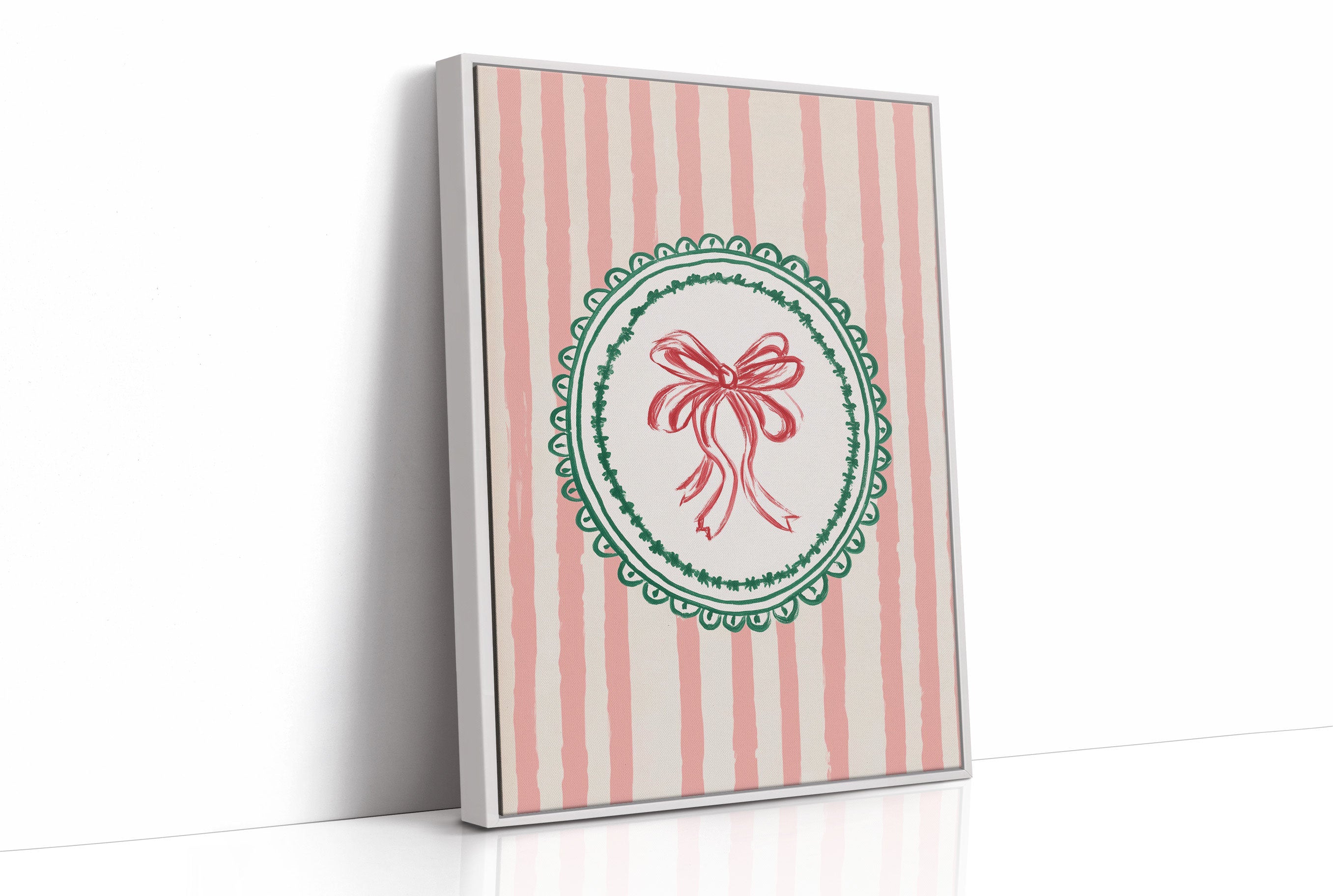 Sweet Bows And Candy Stripes