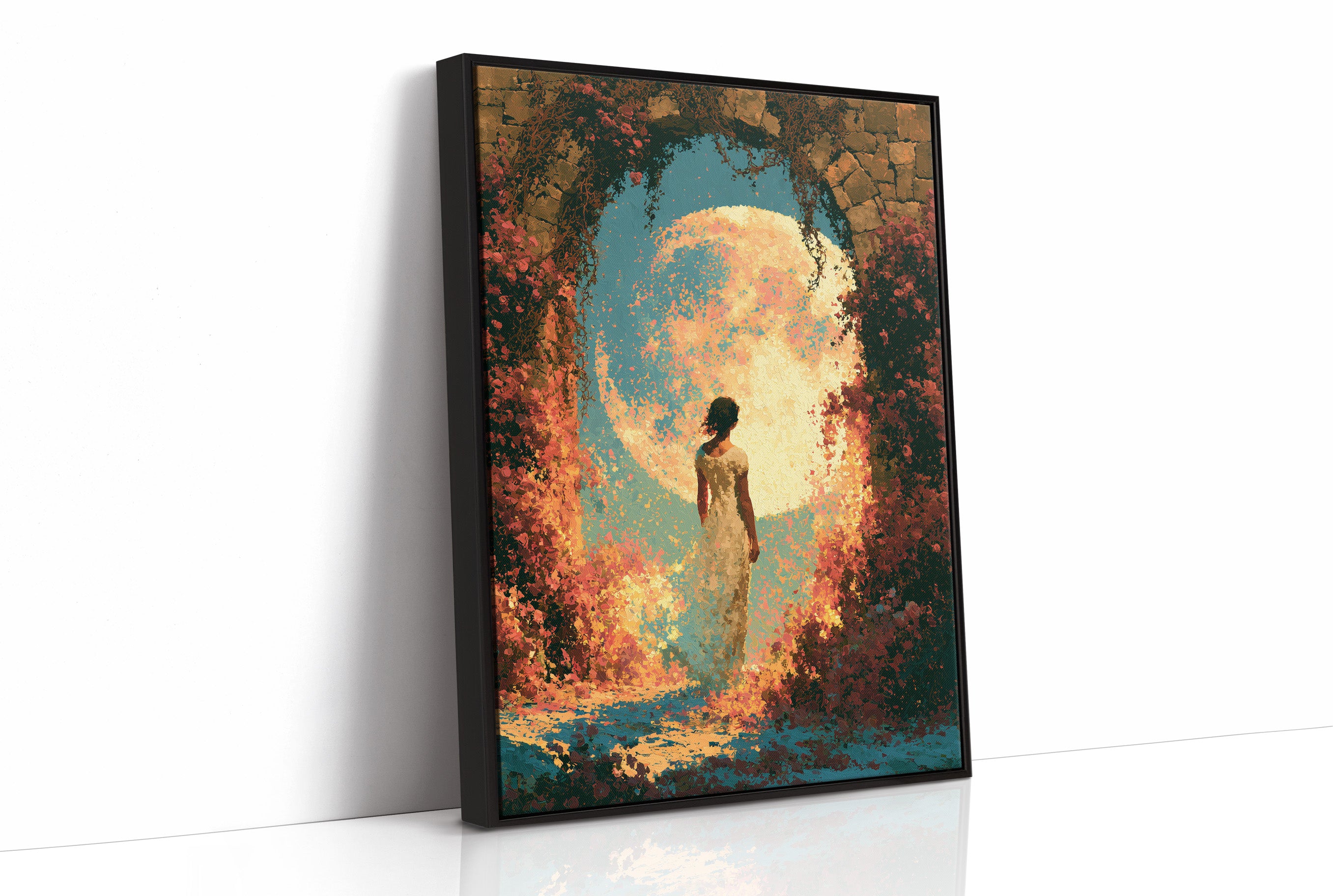 Threshold of Falling Light