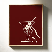 Martinis Dance On Burgundy Nights