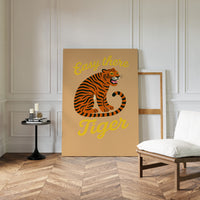 Easy There Tiger Retro Jungle Print