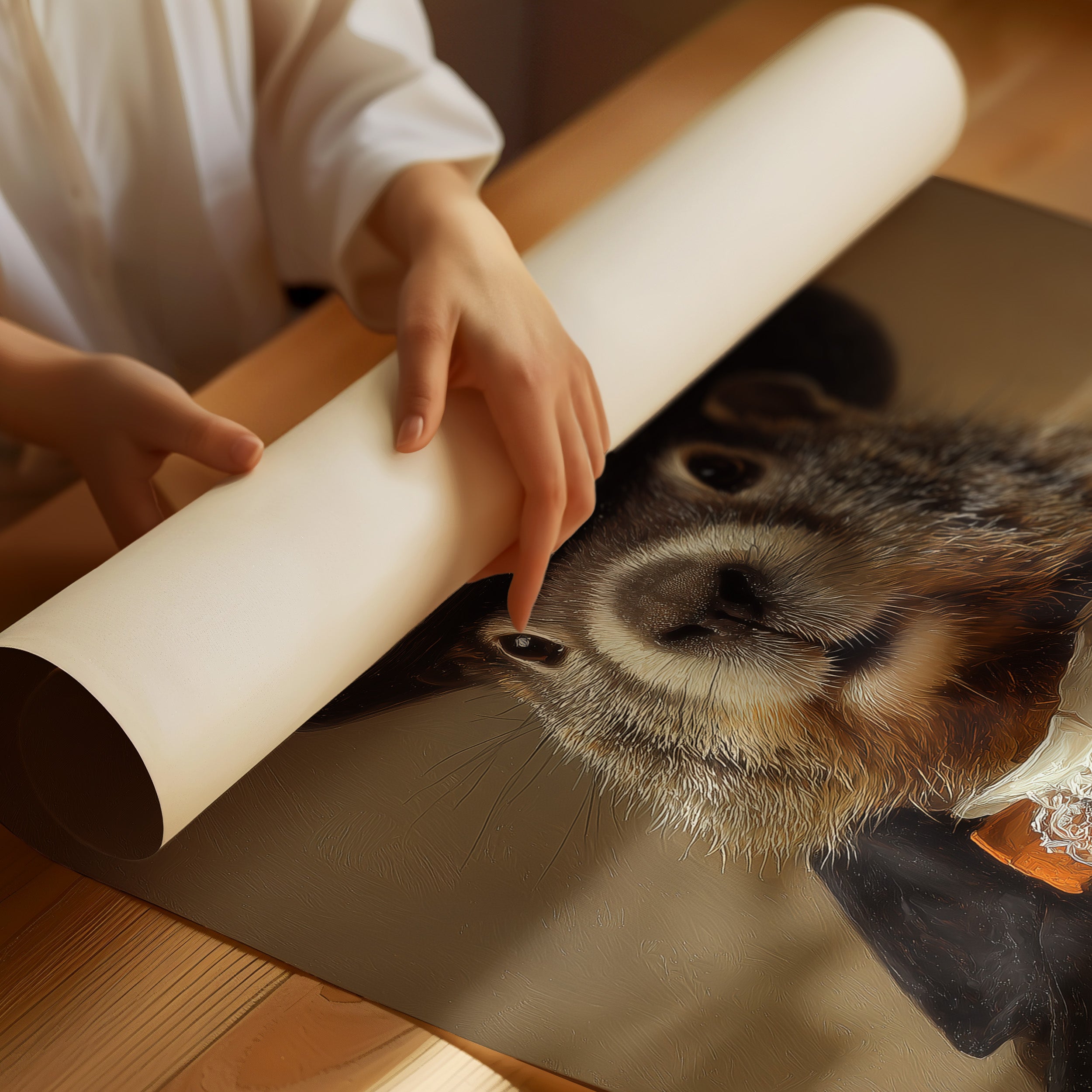 Dapper Marmot With Citrus Crown