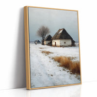 Thatched Roofs in Winter