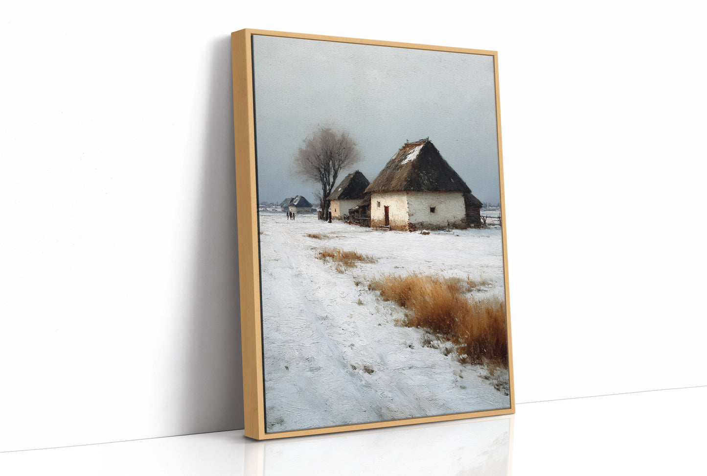 Thatched Roofs in Winter