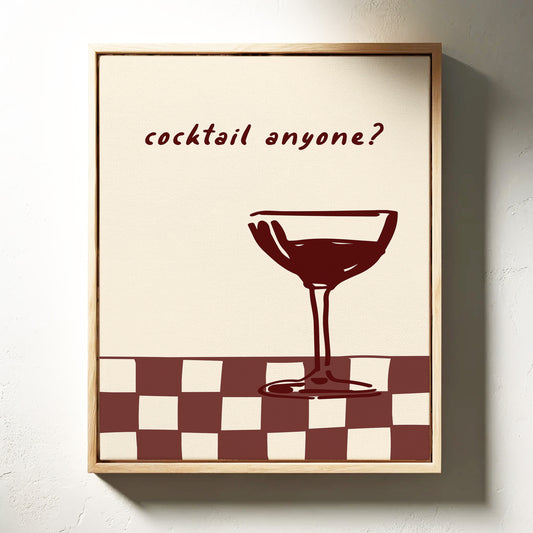 Martini Invites Evening To Begin