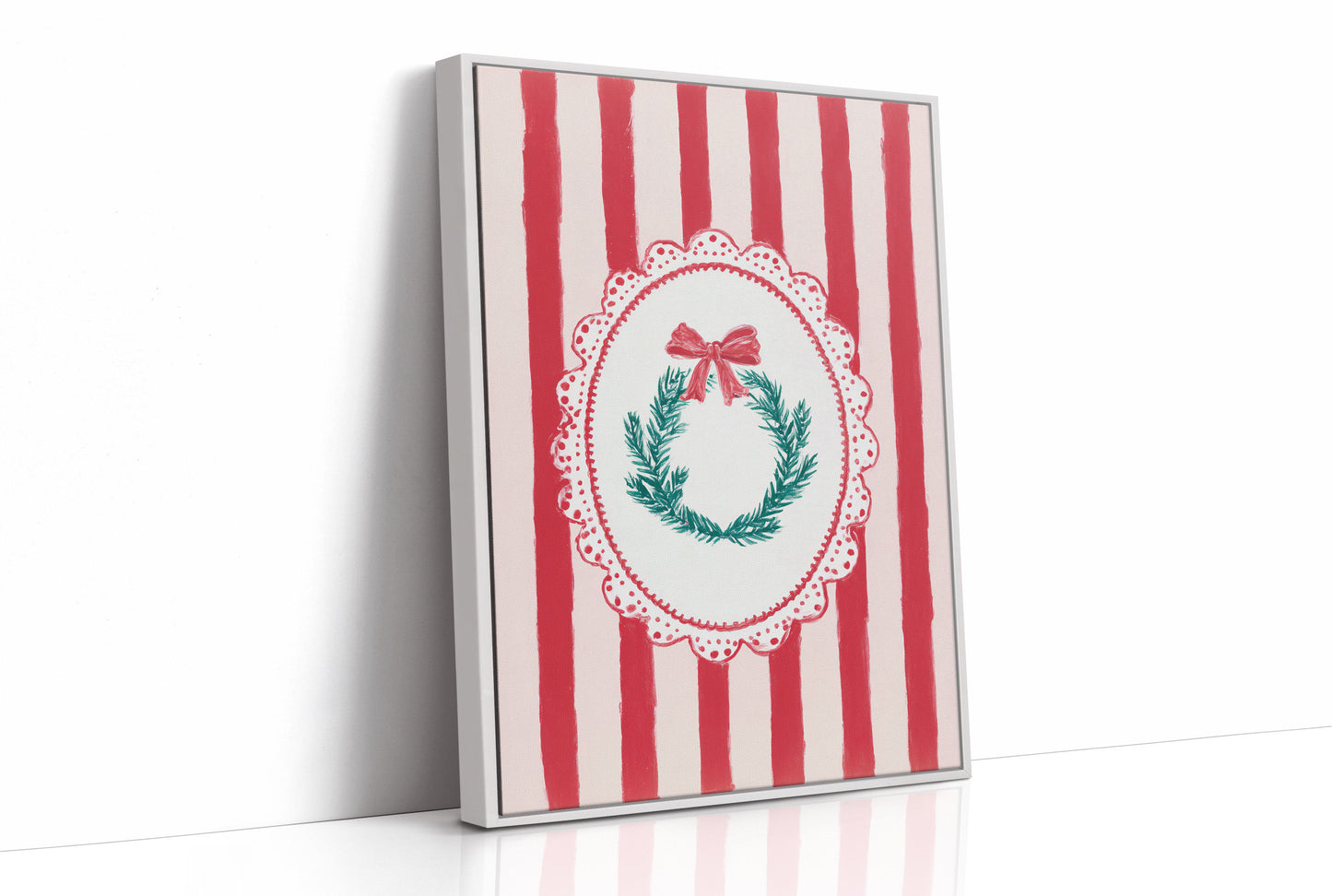 Peppermint Wreaths And Christmas Dreams