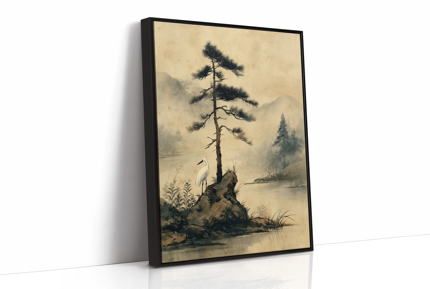 Lone Pine Guards Misty Waters