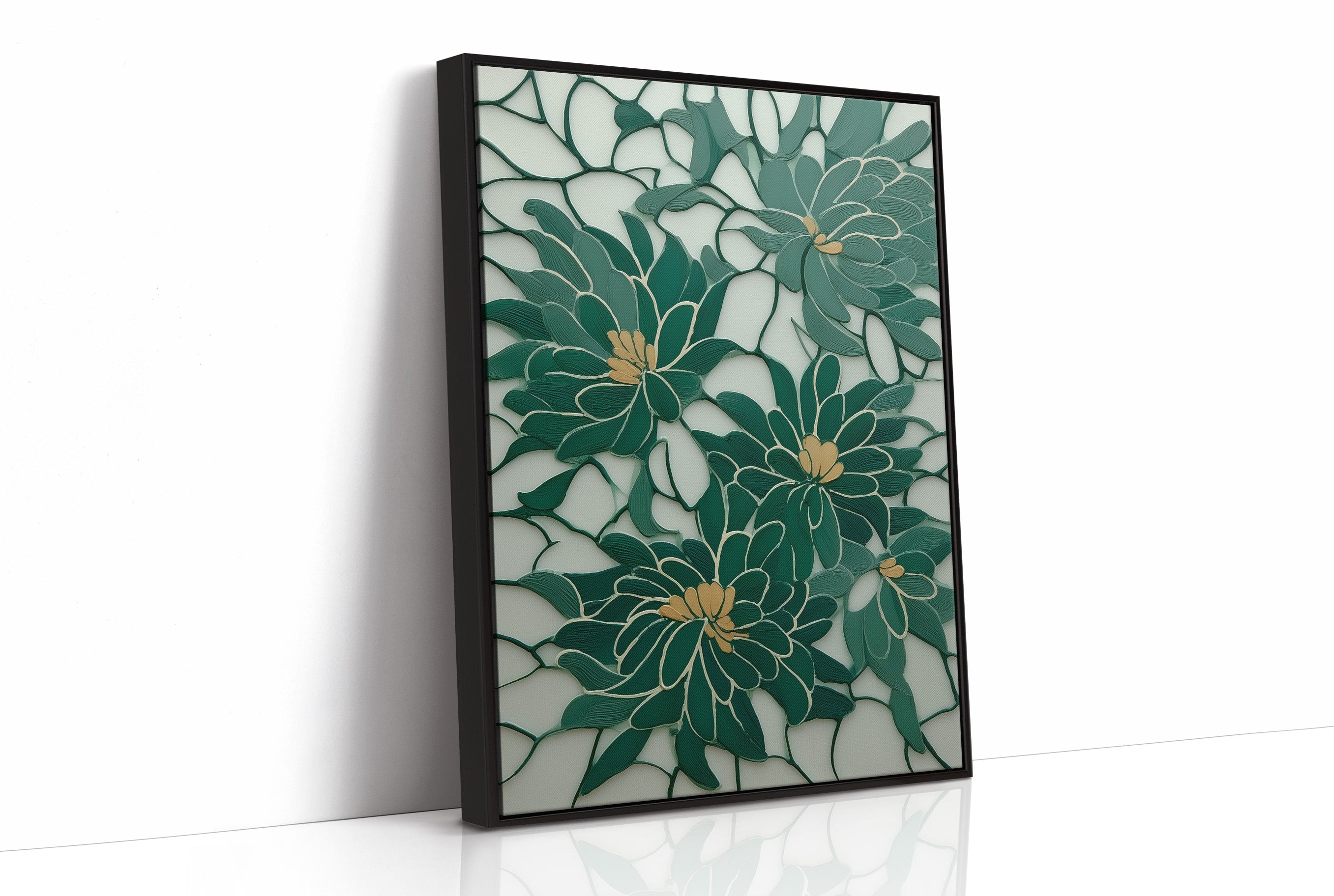 Jade Petals Dance In Morning Light