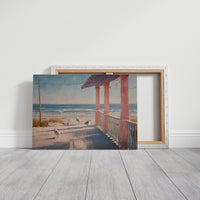 Pink Porch Meets Ocean Tides