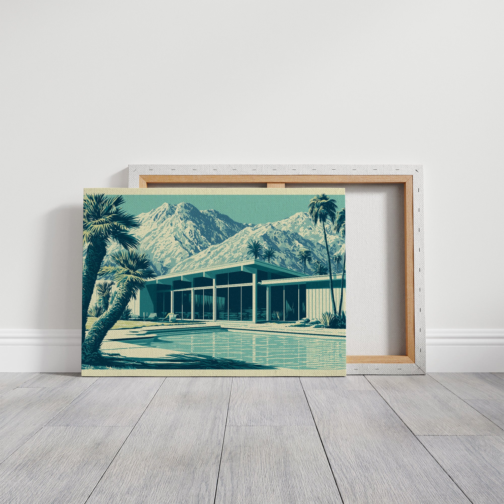 Poolside at the Modern Oasis