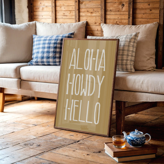 Island Words Carry Golden Warmth