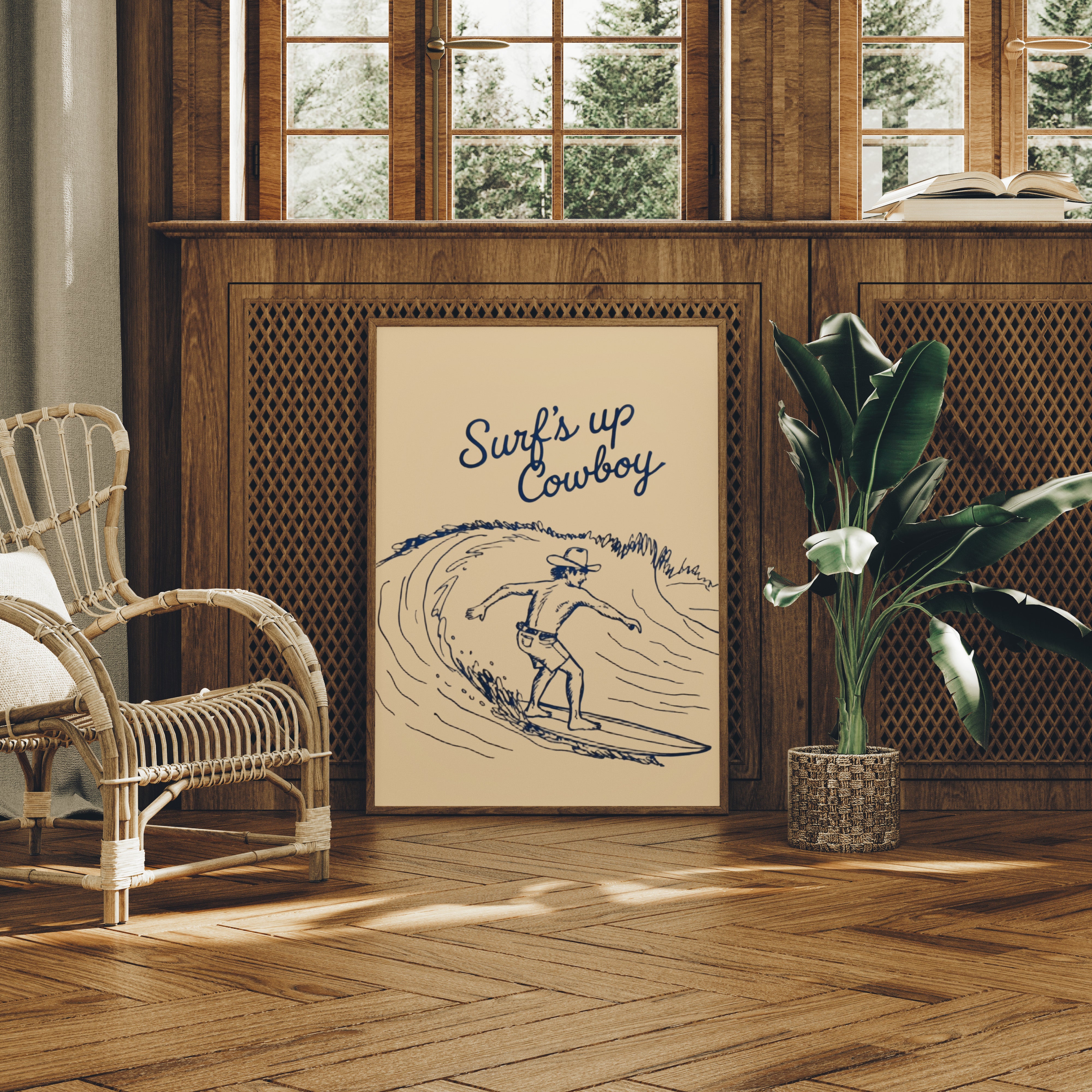 Riding Waves In Ranch Hand Style