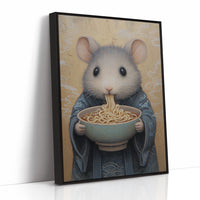 Tiny Master Savors Noodle Wisdom