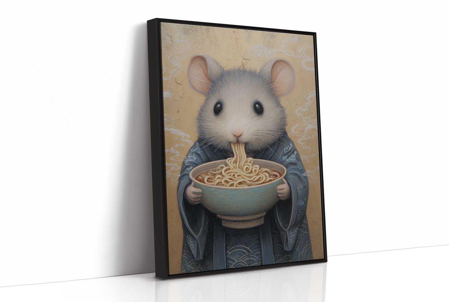 Tiny Master Savors Noodle Wisdom