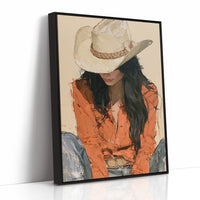 Quiet Smile, Braided Brim