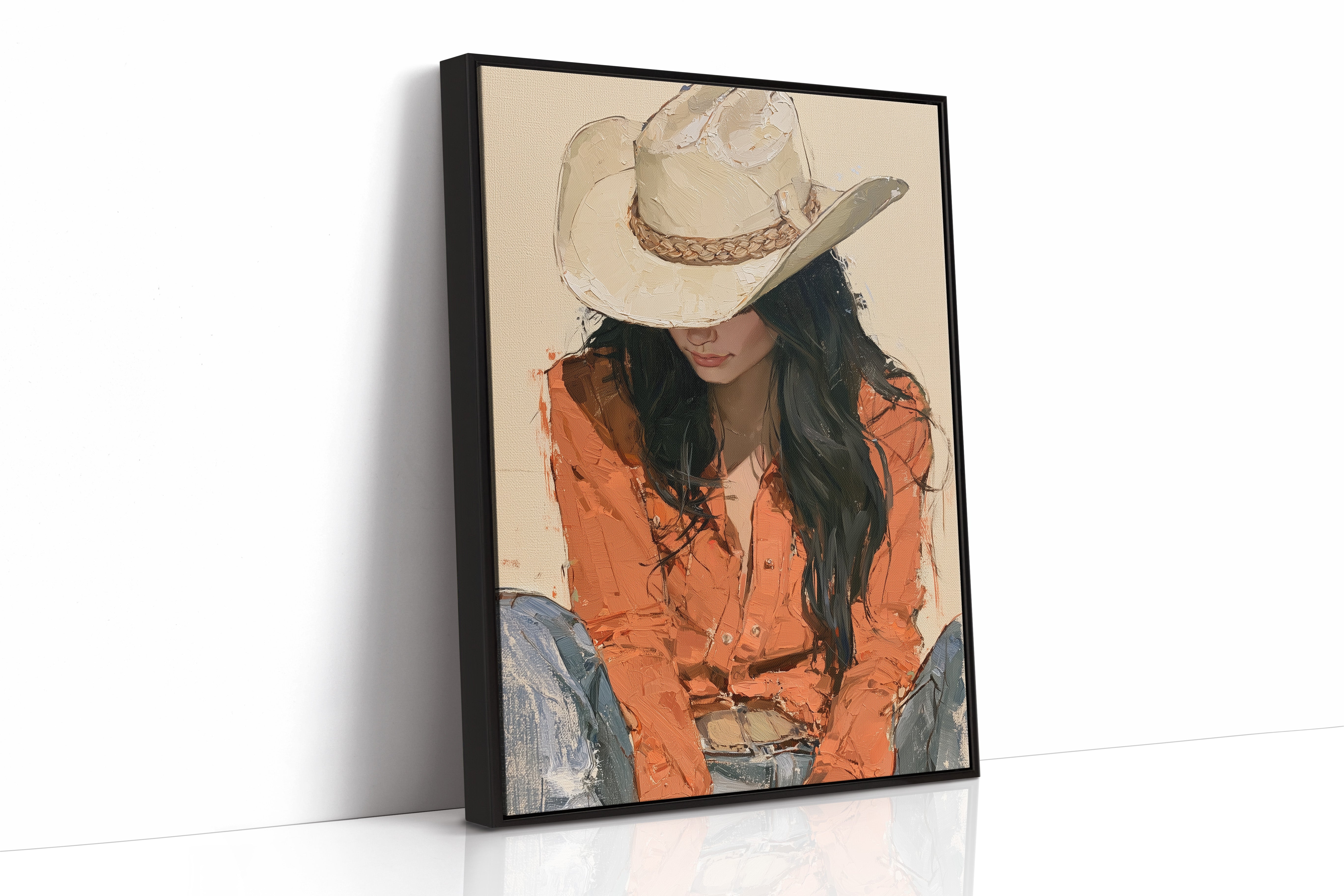 Quiet Smile, Braided Brim