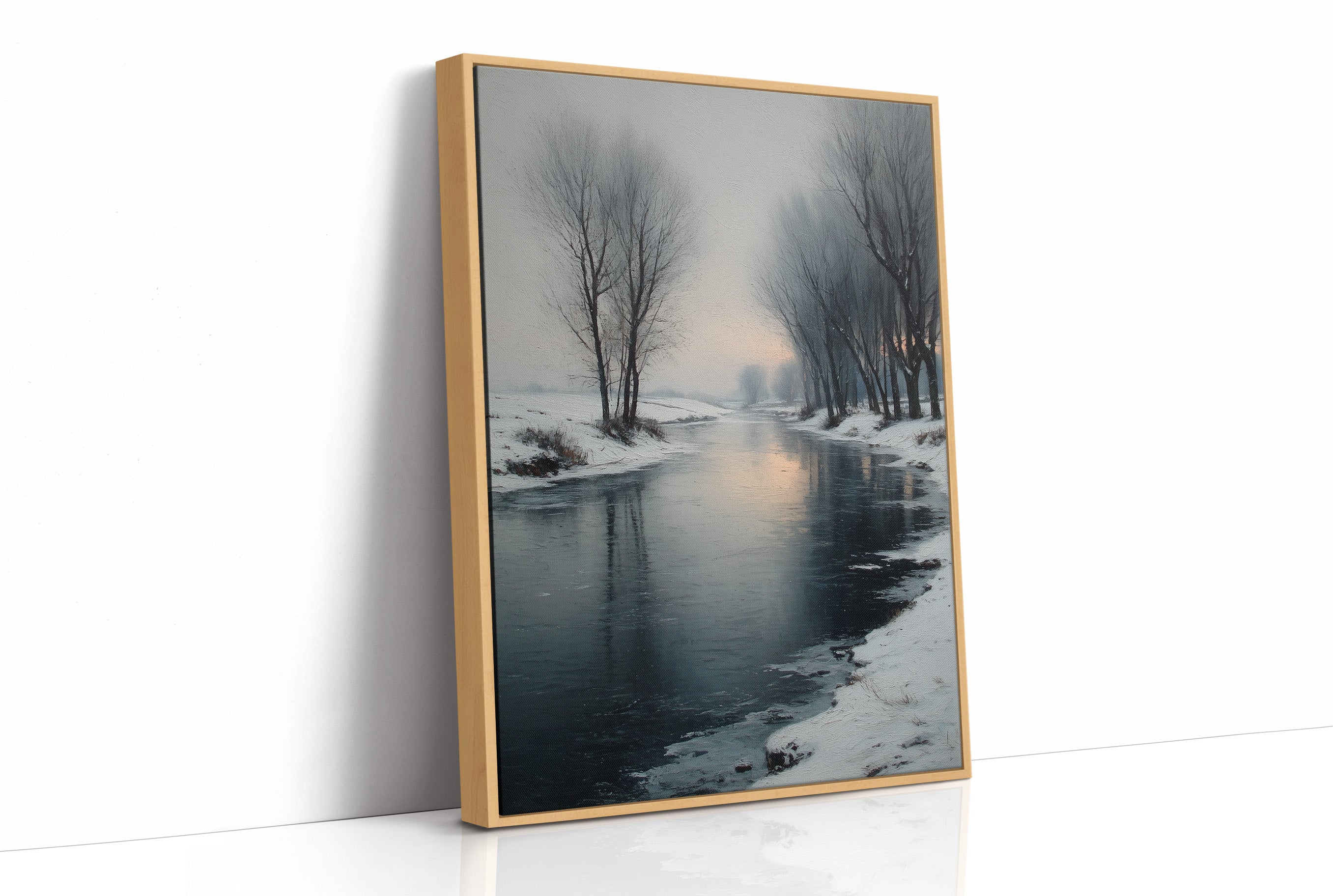 Between Frozen Banks