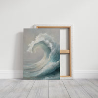 Ocean Memory In Wooden Frame