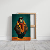 Bear in a Trench Coat