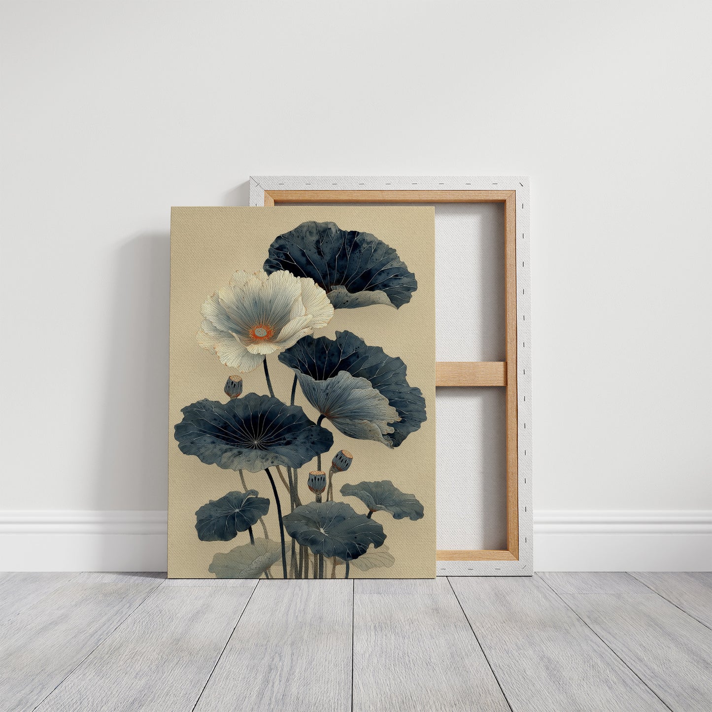 Lotus Blooms Above Evening Spirits