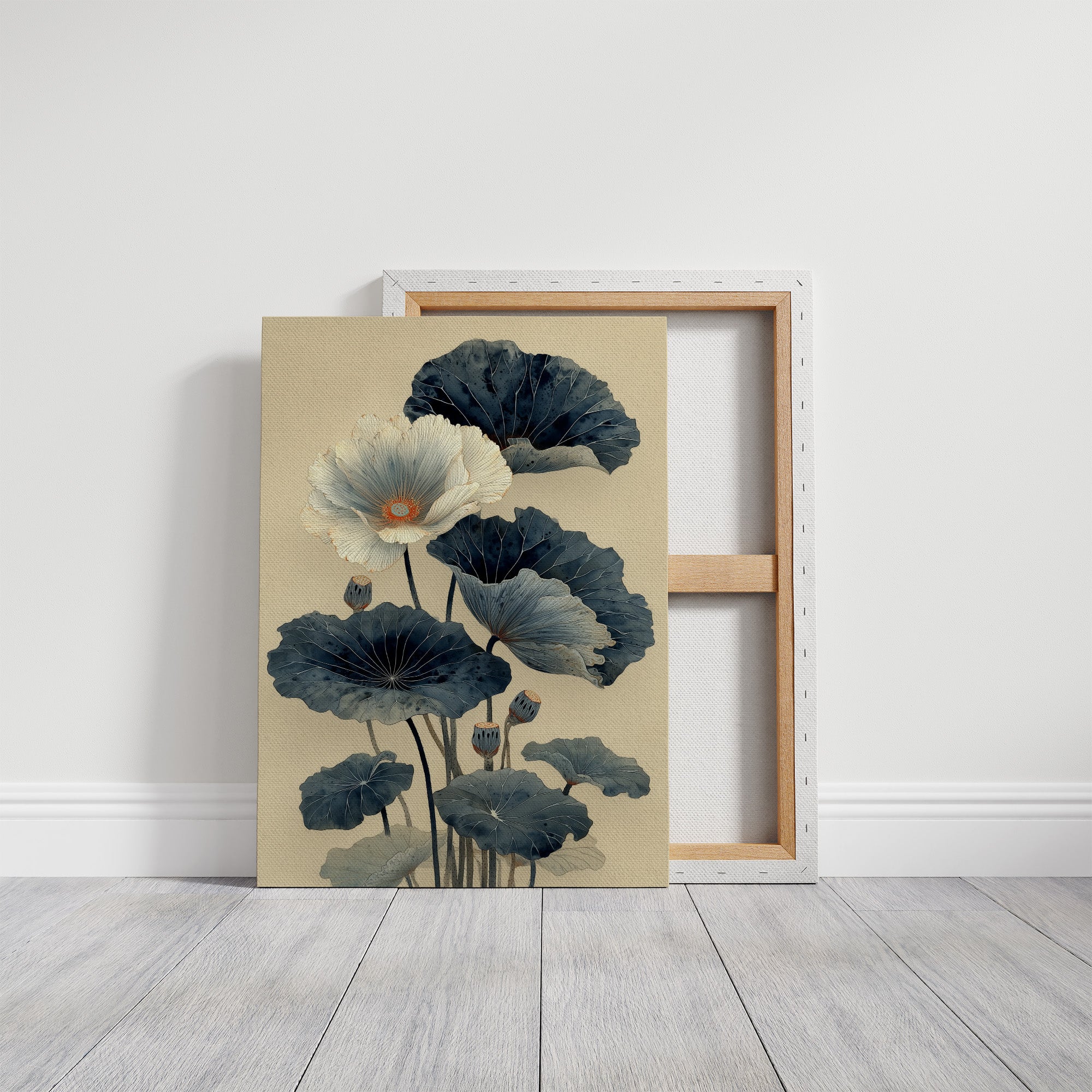 Lotus Blooms Above Evening Spirits