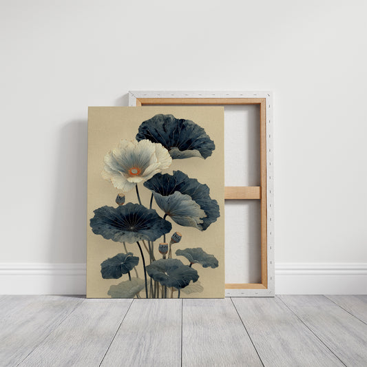 Lotus Blooms Above Evening Spirits