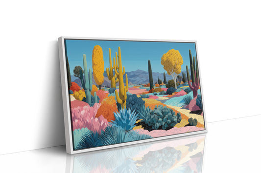 Saguaros Dance In Rainbow Valleys