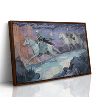 Pale Riders Cross Midnight Canyon