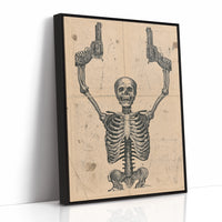 Hands Up: Engraved Skeleton Outlaw