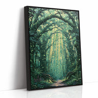 Fireflies Down the Forest Path