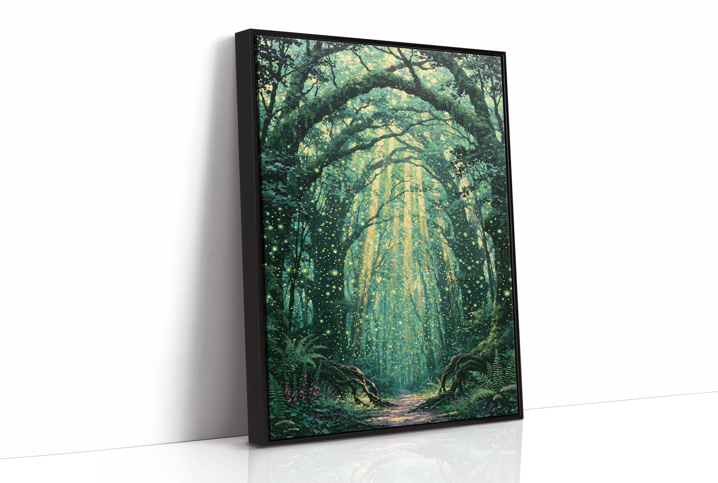 Fireflies Down the Forest Path