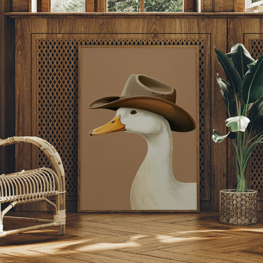 Barnyard Baron Tips His Hat