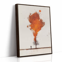 Autumn Inferno Breathes Above Solitude
