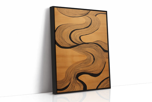 Flowing Lines Paint Modern Stories