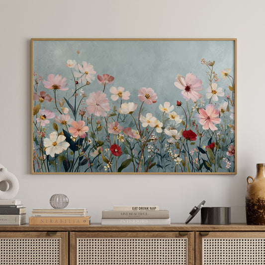Cosmos Dance In Morning Mist