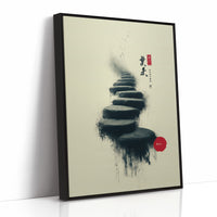 Stepping Stones Lead To Stillness