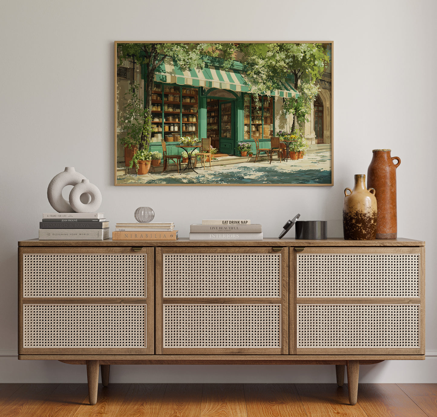 Summer Spills Into Corner Cafe